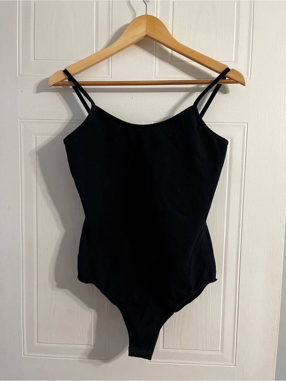 EUC MANNERS LONDON BLACK BODYSUIT - SIZE LARGE